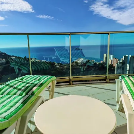 Apartment 36th Floor - Highrise With Private Terrace & Amazing Sea Views Benidorm