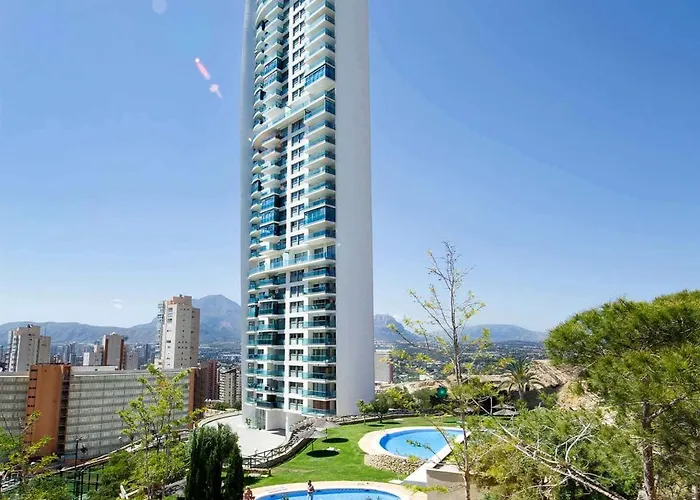 Апартаменты 36th Floor - Highrise With Private Terrace & Amazing Sea Views Бенидорм